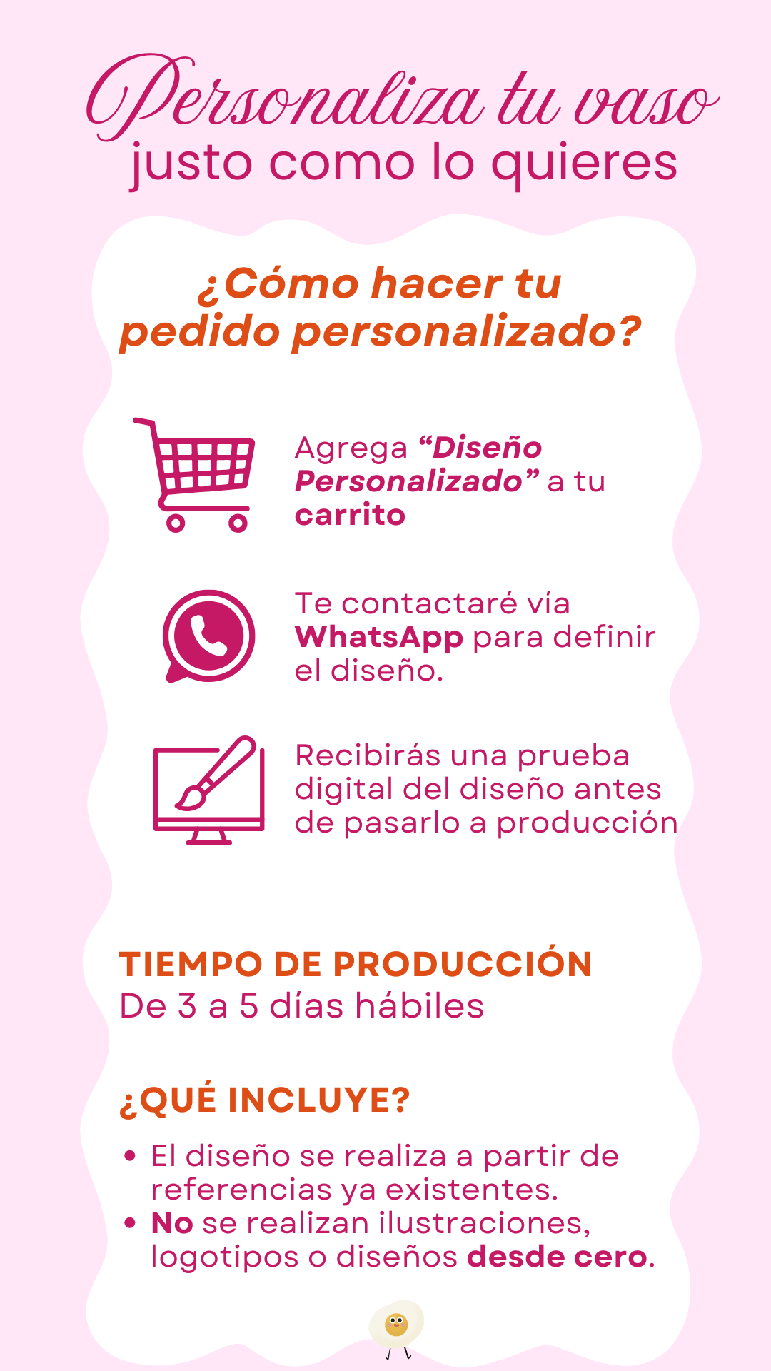 Diseño Personalizado (Mínimo 4 Piezas)