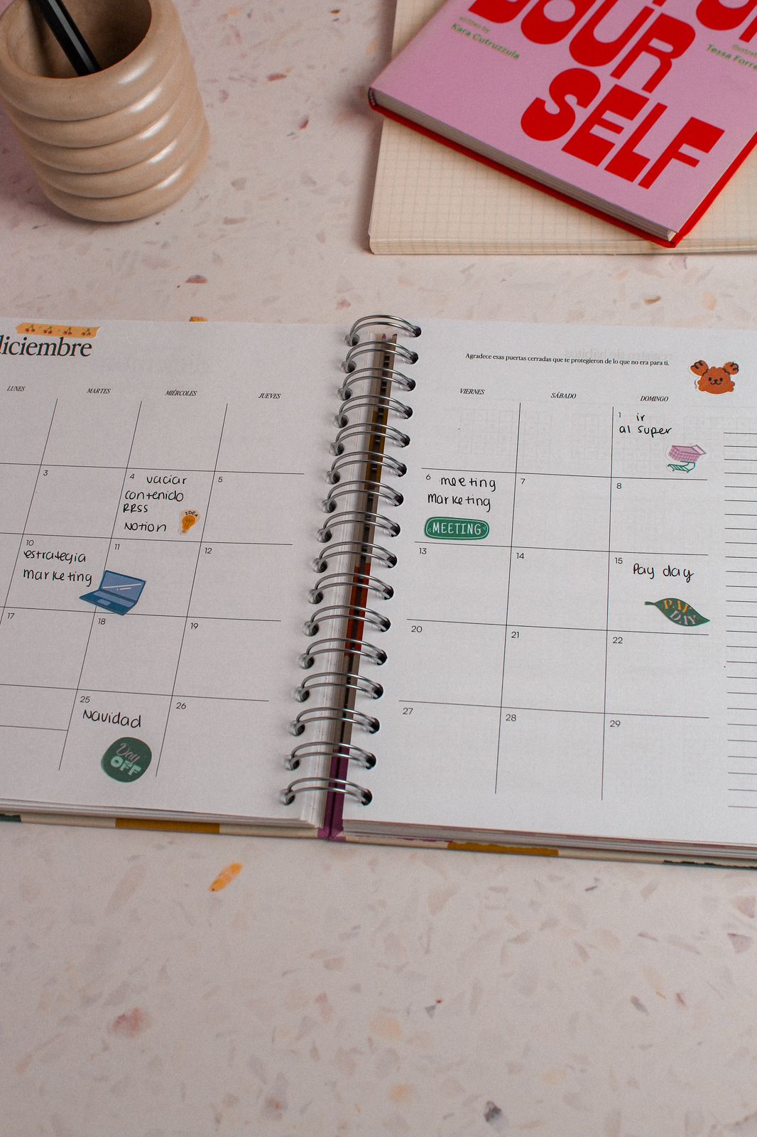 Mi Agenda Stickers