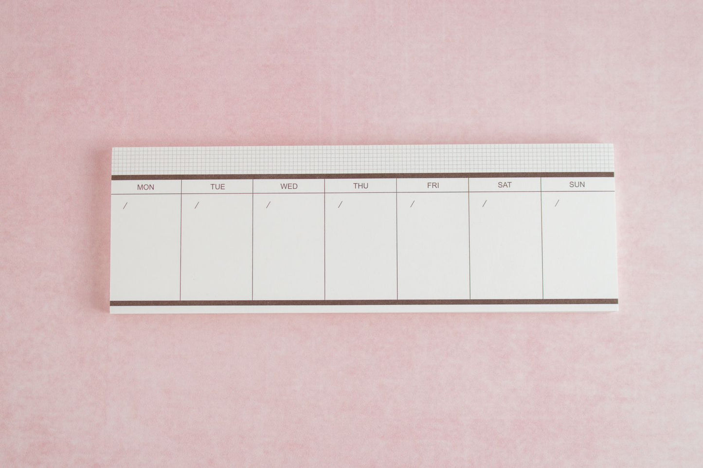 Notepad Semanal Minimalista