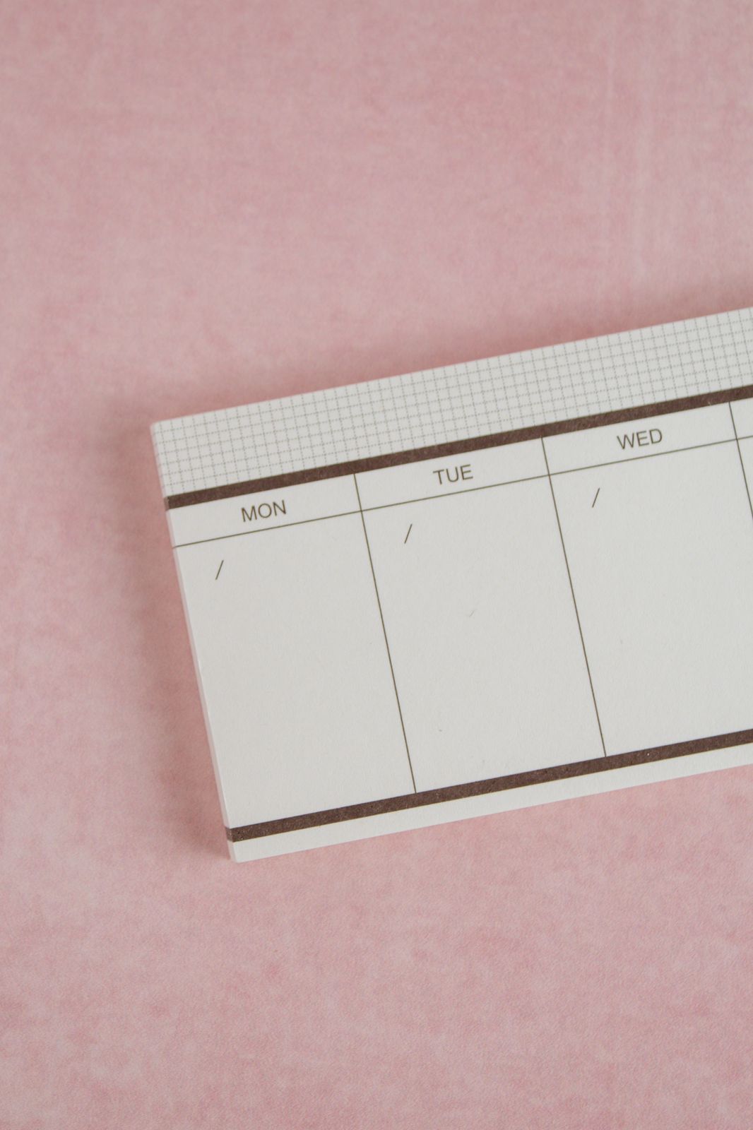 Notepad Semanal Minimalista