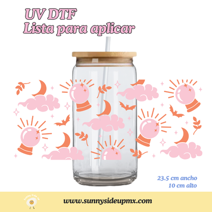 Etiqueta UV DTF Para Vaso 16 oz | Bolita Mágica