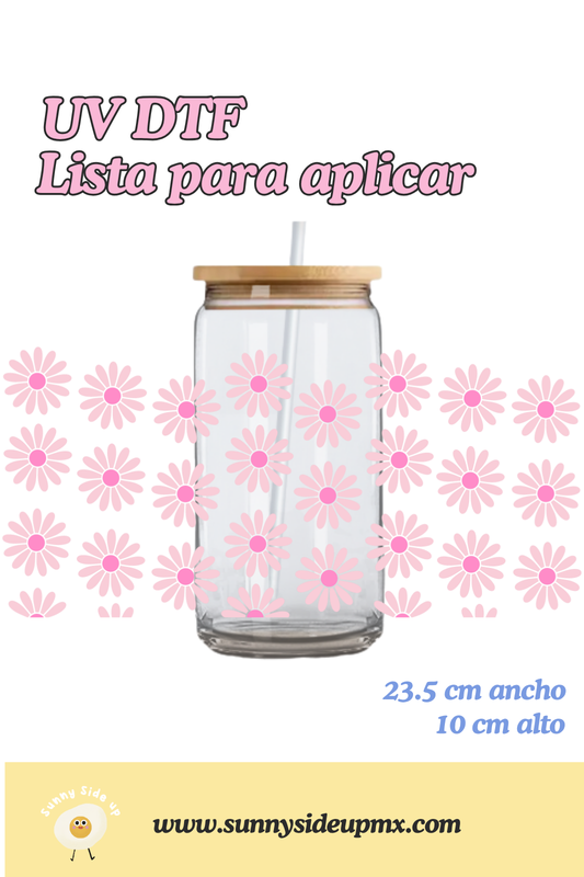 Etiqueta UV DTF Para Vaso 16 oz | Full Margaritas