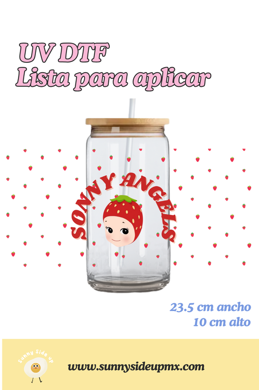 Etiqueta UV DTF Para Vaso 16 oz | Sonny Angel