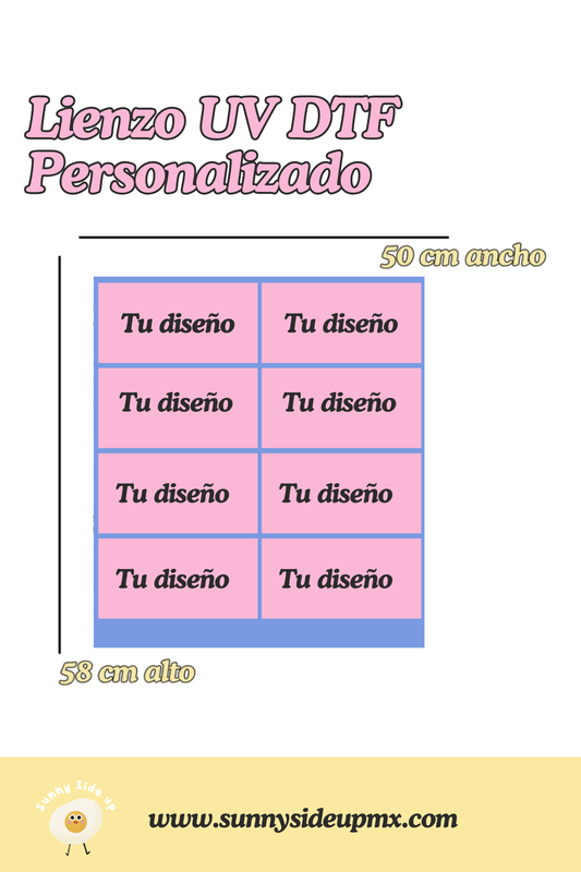 Lienzo UV DTF Personalizado